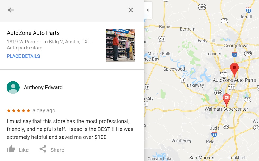 Anthony Edward AutoZone