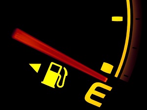 empty fuel tank